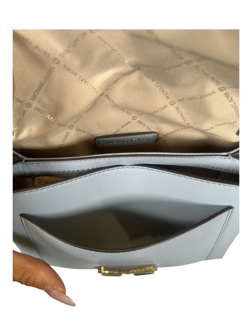 Michael Kors Cece Medium Flap Crossbody Bag Like New - Picture 7 of 15
